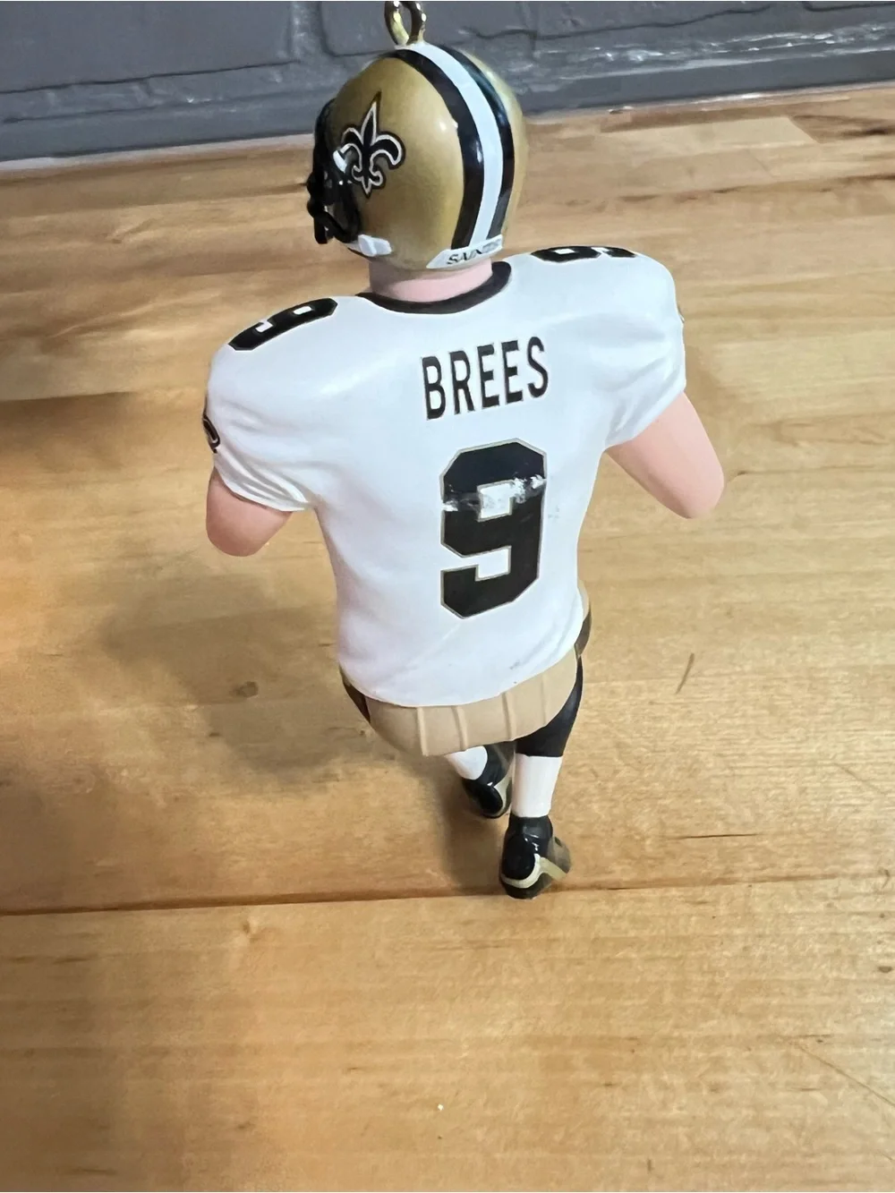 HALLMARK 2013 Football Legends Ornament #19 DREW BREES | New Orleans Saints
